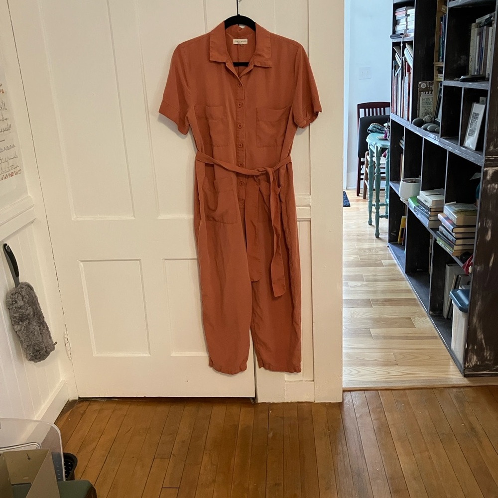 Tradlands Finn jumpsuit in poppy - Picture 5 of 8
